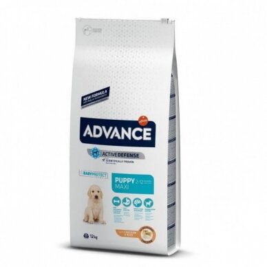 Advance Puppy Protect Maxi sausas maistas didelių veislių šuniukams