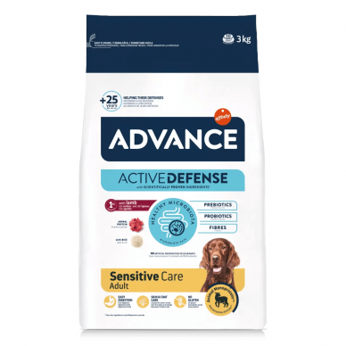 Advance Sensitive Lamb & Rice  dry food for dogs with sensitive stomachs
