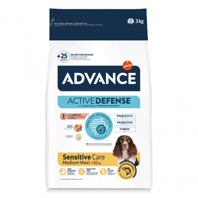 Advance Sensitive Salmon & Rice  dry dog food for dogs with sensitive stomachs
