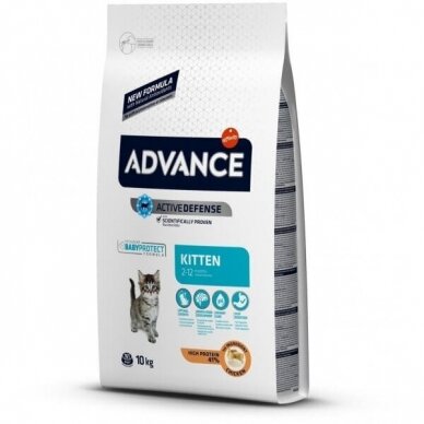 AFFINITY ADVANCE KITTEN dry food for  kittens and their mothers at the end of pregnancy and during nursing.