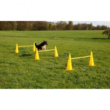 KERBL AGILITY CONE-HURDLE SET agility treniruočių rinkinys šunims 5