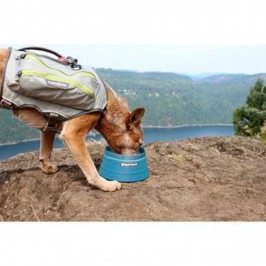 Ruffwear BIVY™ COLLAPSIBLE DOG BOWL kelioninis sulankstomas dubenėlis šunims 5