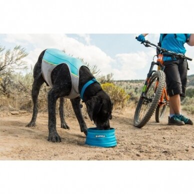 Ruffwear BIVY™ COLLAPSIBLE DOG BOWL kelioninis sulankstomas dubenėlis šunims 3