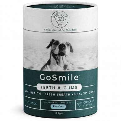 Blue Pet Co GoSmile TEETH & GUMS papildai šunims dantų priežiūrai