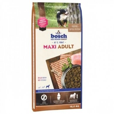 Bosch Maxi Adult  maistas didelių veislių suaugusiems šunims