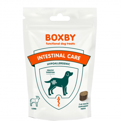 BOXBY INTESTINAL CARE funkciniai skanėstai šunims virškinimui gerinti