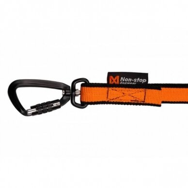 Non-stop dogwear Bungee leash double is a bungee leash for two dogs 2