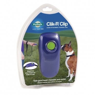 PETSAFE Clik-R™ Clip Pet Clicker klikeris šunų dresūrai