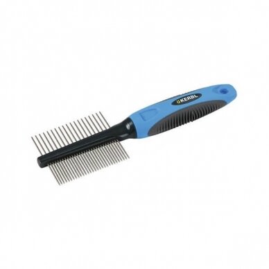 Kerbl COAT COMB FINE/COARSE suitable for any dog  fur length
