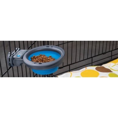 Dexas Collapsible Kennel Bowl for dogs 4