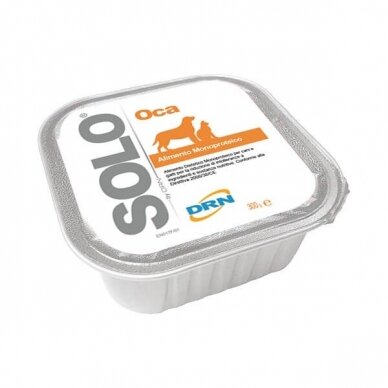 DRN SOLO®Oca monoproteico wet food for dogs and cats with goose