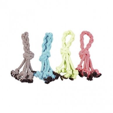 Duvo plius DOGTOY SCOOBY ROPE KNOT W/LOOP dog toy