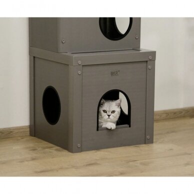 Kerbl  ECO Cat Play House Alex namelis su drąskykle katėms 3