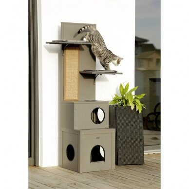 Kerbl  ECO Cat Play House Alex namelis su drąskykle katėms 6