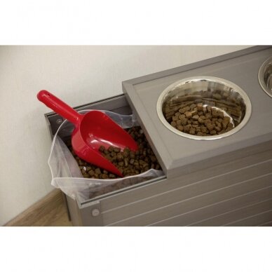 Kerbl ECO Feed and Drink Bar  for dogs with lockable storage space 6