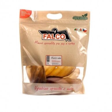 Falco Dried beef ear dried delicacy for dogs