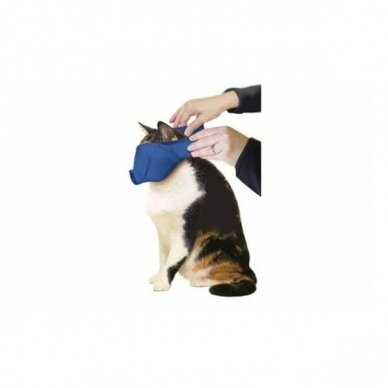 FFOA QUICK MUZZLE® FOR CATS form-fitting, temporary-use muzzle for cat 1