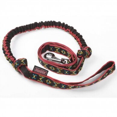 MANMAT FLAT LEASH WITH BUNGEE is excellent especially while casual daily walking with dog 5