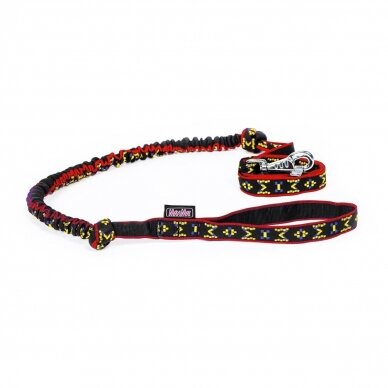 MANMAT FLAT LEASH WITH BUNGEE is excellent especially while casual daily walking with dog
