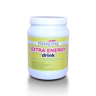 FLYING DOG EXTRA ENERGY DRINK  ideal drink for dogs  before and during physical endurance