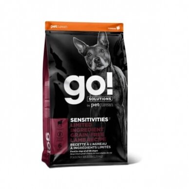 GO! SOLUTIONS SENSITIVITIES LIMITED INGREDIENT GRAIN FREE LAMB dry food for dogs