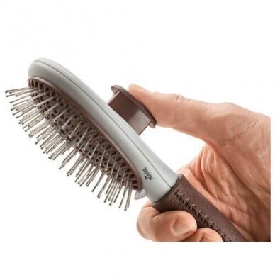 Hunter Self-Cleaning Grooming Brush Self-Cleaning Grooming Brush  for cats and dogs 1