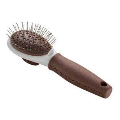 Hunter Self-Cleaning Grooming Brush Self-Cleaning Grooming Brush  for cats and dogs