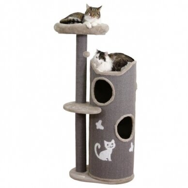 Kerbl Cat Tree Tiana cuddly bed and scratching surfaces sistem 2