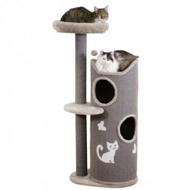 Kerbl Cat Tree Tiana cuddly bed and scratching surfaces sistem 3