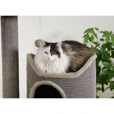 Kerbl Cat Tree Tiana cuddly bed and scratching surfaces sistem 1