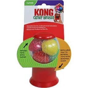 KONG CATNIP INFUSER refreshes cat toys infusing them in the catnip 2