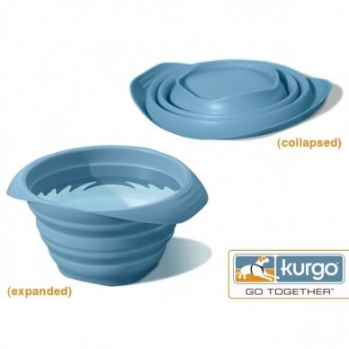 Kurgo Collaps a Bowl   dog bowl is so compact, versatile, and indispensable 4