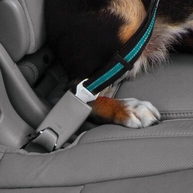 Kurgo Direct to Seatbelt Swivel Tether saugos diržas šunims automobiliuose 3