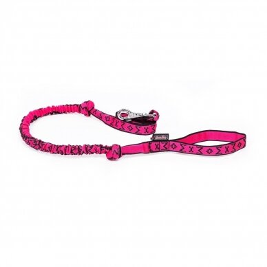 MANMAT FLAT LEASH WITH BUNGEE is excellent especially while casual daily walking with dog 4