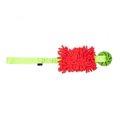 MOP TUG WITH BALL- BUNGEE dog toy 4