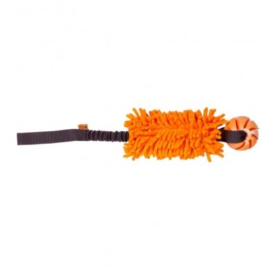 MOP TUG WITH BALL- BUNGEE dog toy