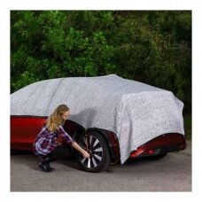 MULTI-USE ALUMINET™ SHADE CLOTH 4.3MX3M saulės kaitrą atspindintis užtiesalas automobiliui