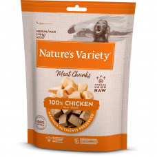 Nature's Variety CHICKEN CHUNKS šaltyje džiovinti liofilizuoti skanėstai šunims