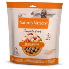 Nature's Variety CHICKEN šaltyje džiovintas liofilizuotas maistas šunims