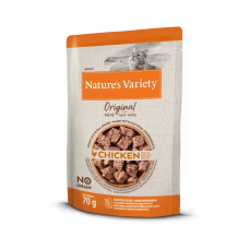 Naturie's Variety ORIGINAL PATÉ CHICKEN  begrūdžiai konservai katėms su vištiena