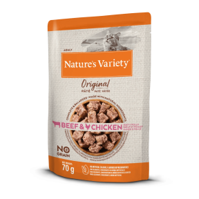 Naturie's Variety ORIGINAL PATÉ BEEF & CHICKEN no grain wet cat food