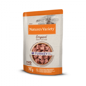 Naturie's Variety ORIGINAL PATÉ TURKEY no grain wet food for adult cat