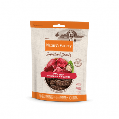 Nature's Variety BEEF SUPERFOOD SNACKS 85 g
