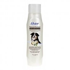 OSTER NATURAL EXTRACT SHAMPOO COCONUT MILK 473ML  šampūnas su natūraliais ekstraktais šunims