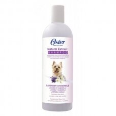OSTER NATURAL EXTRACT SHAMPOO LAVENDER/CHAMOMILE 473 ML šampūnas su natūraliais ekstraktais šunims