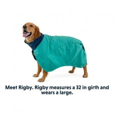 Ruffwear DIRTBAG™ DOG DRYING TOWEL purvą sugeriantis paltukas šunims 8