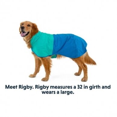 Ruffwear Sun Shower™ Dog Raincoat lietpaltis šunims 12