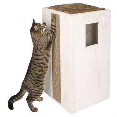 Kerbl Scratching Barrel Galina for cats with large sisal scratching surfaces 3