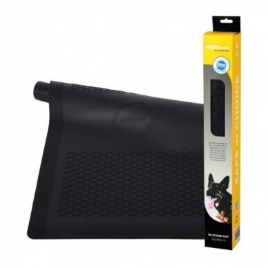 MIMsafe SILICONE MAT flexible, foldable silicone mat for your dog’s comfort, safety and protection. 1