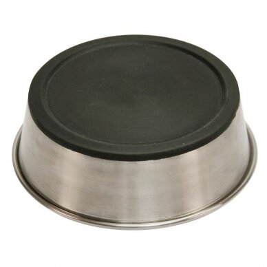 Stainless Steel Bowl non-slipdog bowl  with non-slip rubber bottom 1
